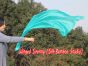 1 Piece aqua 1.35m (53") dance silk veil poi