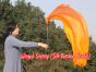 1 Piece orange 1.35m (53") dance silk veil poi