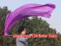 1 Piece purple 1.35m (53") dance silk veil poi