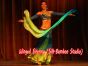 1 pair 2.4m (94") peacock-green-yellow green belly dance silk fan veils