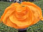 orange 5 Mommes 2.7m*1.4m (3 yds x 55") belly dance silk veil 