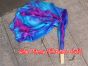 Mermaid Dream large short silk dance fans (flutter), 41" (105 cm)