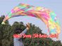 1 Piece Spring 1.8m (70") dance silk veil poi