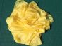 yellow 5 Mommes 2.7m*1.4m (3 yds x 55") belly dance silk veil 