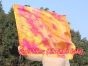 1pc 81cm (32") spinning silk flag poi for Worship & Praise, Sakura