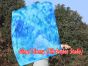 1pc 81cm (32") spinning silk flag poi for Worship & Praise, Blue Moon