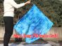 1pc 81cm (32") spinning silk flag poi for Worship & Praise, Blue Moon