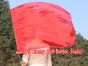 1pc 81cm (32") spinning silk flag poi for Worship & Praise, red