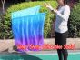 1pc 81cm (32") spinning silk flag poi for Worship & Praise, Mystery