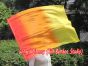 1pc 81cm (32") spinning silk flag poi for Worship & Praise, Fire