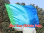 1pc 81cm (32") spinning silk flag poi for Worship & Praise, Adventure