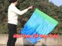 1pc 81cm (32") spinning silk flag poi for Worship & Praise, Adventure