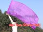 Spinning silk flag poi 174cm (68") for Worship & Praise, purple