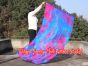 Spinning silk flag poi 174cm (68") for Worship & Praise, Mermaid Dream