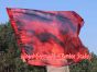 spinning silk flag poi 129cm (51") for Worship & Praise, Lava