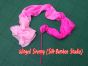 1 piece 250 cm (98") pink fading worship silk throw streamer