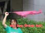 1pc 81cm (32") spinning silk flag poi for Worship & Praise, Lava