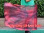 1pc 81cm (32") spinning silk flag poi for Worship & Praise, Lava