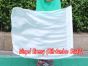 1pc 81cm (32") spinning silk flag poi for Worship & Praise, white