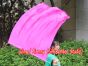 1pc 81cm (32") spinning silk flag poi for Worship & Praise, pink