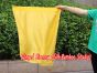 1pc 81cm (32") spinning silk flag poi for Worship & Praise, gold