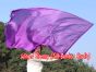 Spinning silk flag poi 174cm (68") for Worship & Praise, purple