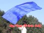 Spinning silk flag poi 174cm (68") for Worship & Praise, blue