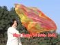 spinning silk flag poi 129cm (51") for Worship & Praise, Flame