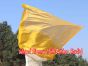 spinning silk flag poi 129cm (51") for Worship & Praise, gold