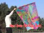 spinning silk flag poi 129cm (51") for Worship & Praise, Spring