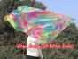 Spinning silk flag poi 174cm (68") for Worship & Praise, Spring