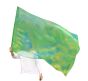 Slightly defected 130 cm (51") silk flex flag, in assorted colors