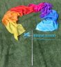 1 piece Iridescence B 2.5m (98") silk worship streamer