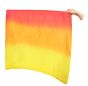 Slightly defected 75 cm (30") silk flex flag, in assorted colors