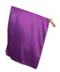 Slightly defected 103 cm (40") silk flex flag, in assorted colors