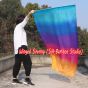 Spinning silk flag poi 174cm (68") for Worship & Praise, Iridescence