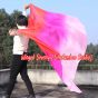 1 piece red-pink-light pink 5 Mommes colorful belly dance silk veil 