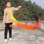 1 piece yellow-orange-red-black 180 cm (71") silk streamer