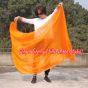 1 piece orange 5 Mommes belly dance silk veil 