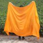 orange 5 Mommes 2.7m*1.4m (3 yds x 55") belly dance silk veil 