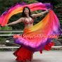 1 PIECE Glamor circular 8 Mommes belly dance silk veil