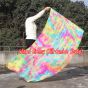 Spinning silk flag poi 174cm (68") for Worship & Praise, Spring