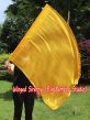 spinning silk flag poi 103cm (40") for Worship & Praise, gold