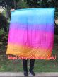 spinning silk flag poi 103cm (40") for Worship & Praise, Iridescence