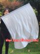 spinning silk flag poi 103cm (40") for Worship & Praise, silver