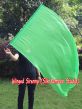 spinning silk flag poi 129cm (51") for Worship & Praise, green