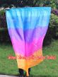 spinning silk flag poi 129cm (51") for Worship & Praise, Iridescence