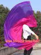 1 piece purple-pink 5 Mommes colorful belly dance silk veil 