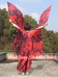 1 pair Lava 6 Mommes habotai belly dance silk wing