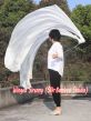 1 Piece white 1.8m (70") dance silk veil poi